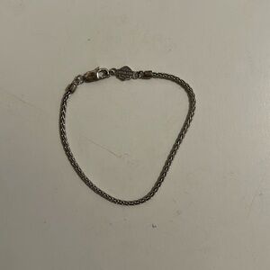 Silver Harley Davidson bracelet
